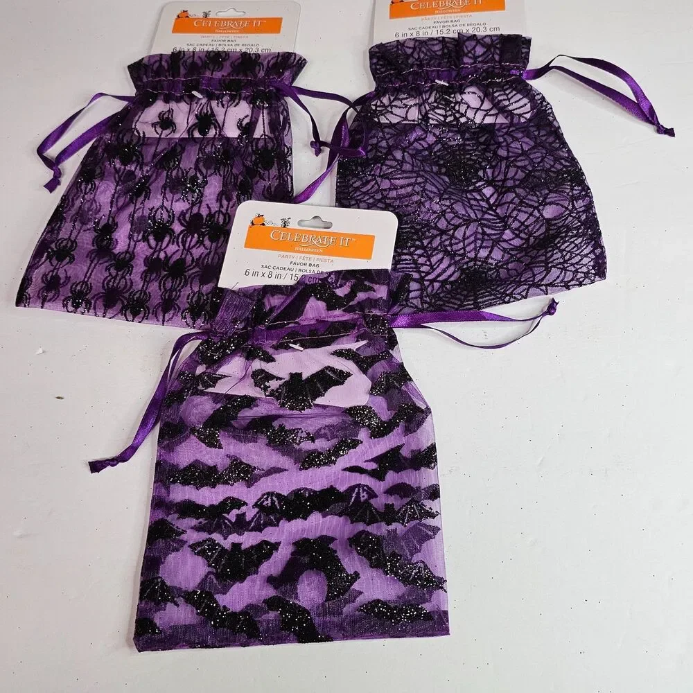 New Halloween Organza & Glitter 6